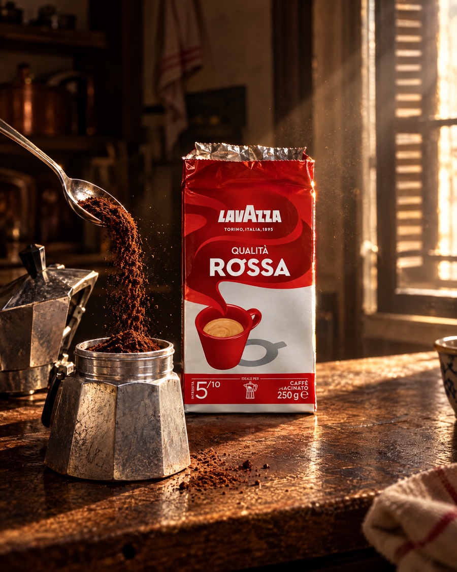 Lavazza — la moka del mattino